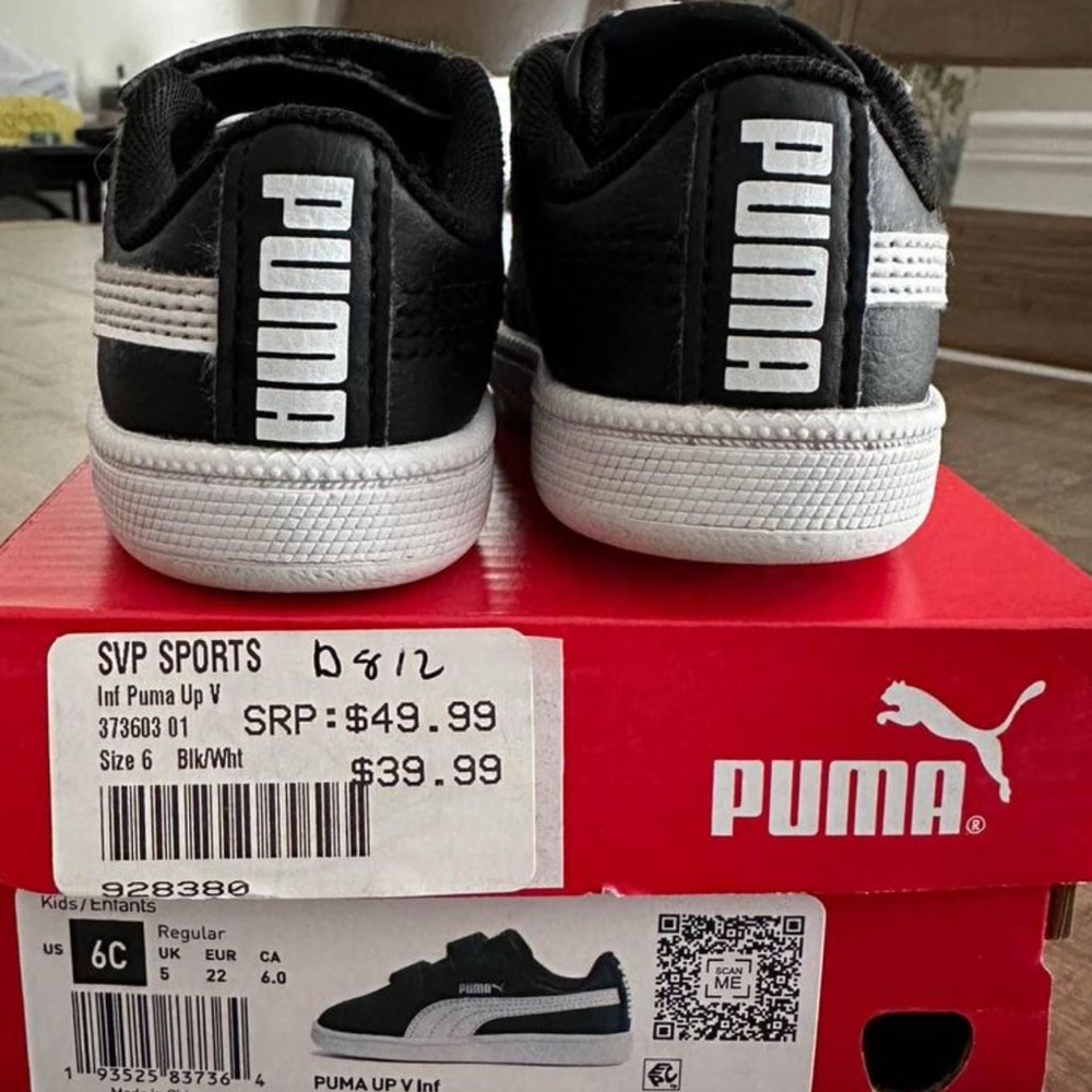 Puma Toddler Boy Running Shoes Size 6